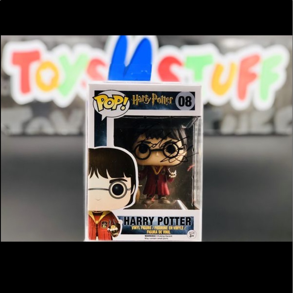 Autographed Harry Potter #8 Funko Pop!